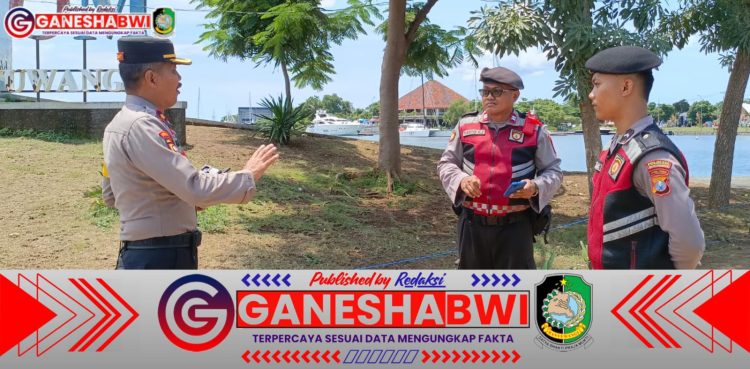 Polresta Banyuwangi Intensifkan Patroli di Tempat Wisata untuk Jaga Keamanan Libur Lebaran
