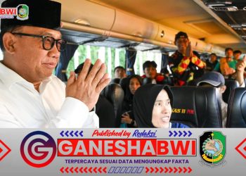 Wabup Banyuwangi Lepas Rombongan Mudik Balik Gratis: Selamat Berkarya Kembali di Tanah Rantau