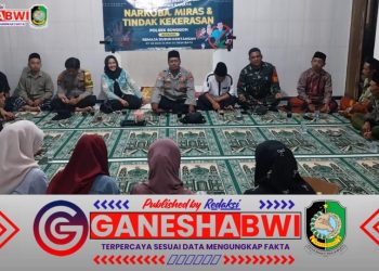 Babinsa Songgon Gencar Sosialisasikan Bahaya Narkoba dan Miras kepada Pemuda Desa Bayu