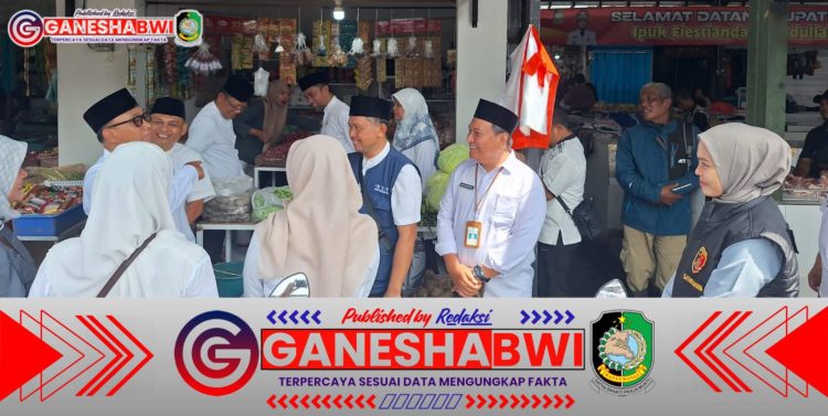 Polresta Banyuwangi Sidak Pasar Blambangan, Pastikan Stok Pangan Aman dan Harga Stabil