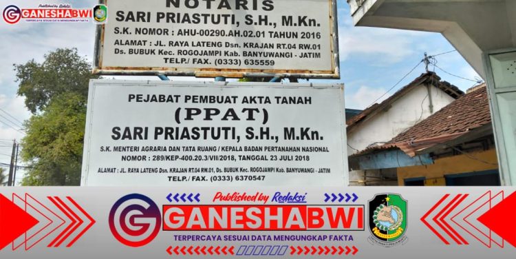 Ketua Komunitas Sadar Hukum Banyuwangi Kecam Keras Dugaan Pelecehan Profesi LSM oleh Oknum Notaris Ketua Komunitas Sadar Hukum Banyuwangi Kecam Keras Dugaan Pelecehan Profesi LSM oleh Oknum Notaris