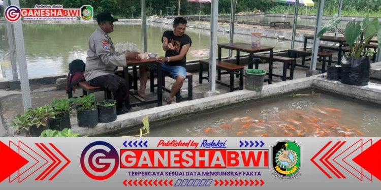 Bhabinkamtibmas Polresta Banyuwangi Dukung Ketahanan Pangan Lewat Budi Daya Ikan Konsumsi Bhabinkamtibmas Polresta Banyuwangi Dukung Ketahanan Pangan Lewat Budi Daya Ikan Konsumsi