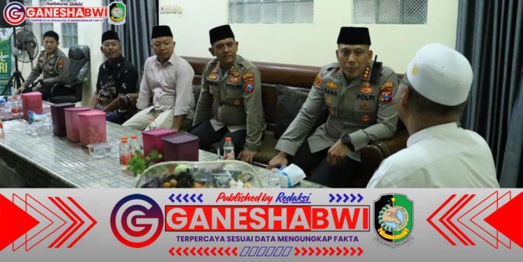 Kapolresta Banyuwangi Kunjungi Pesantren, Perkuat Sinergi Polri dan Ulama