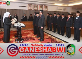Bupati Ipuk Lantik Tujuh Pejabat Eselon II, Tegaskan Evaluasi Kinerja Tiap Enam Bulan