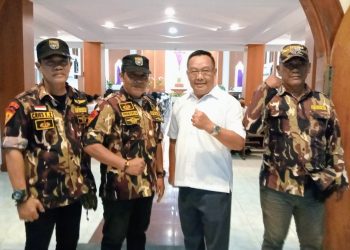 GM FKPPI Banyuwangi Tunjukkan Solidaritas Lintas Iman dalam Pengamanan Misa Kamis Putih