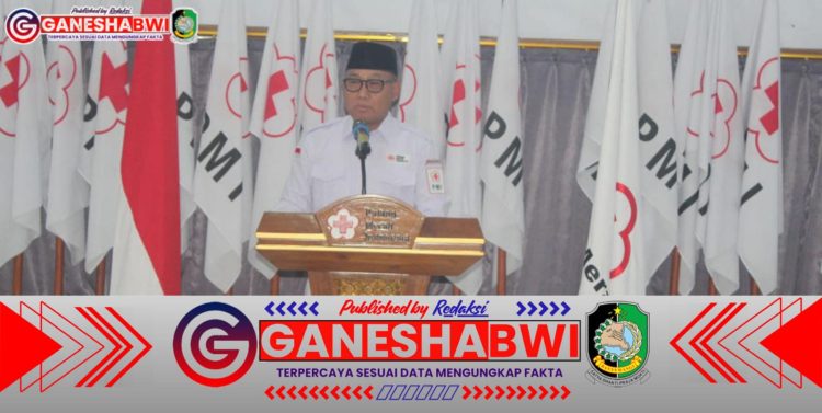 Kasdim 0825/Banyuwangi Hadiri Halal Bihalal, Pererat Sinergi Kemanusiaan dengan PMI