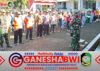 TNI dan Warga Desa Banyuanyar Bersinergi dalam Karya Bhakti dan Pelayanan Kesehatan di SD Negeri 2 Banyuanyar