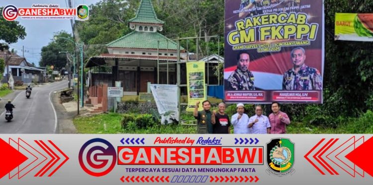 GM FKPPI Banyuwangi Matangkan Rakercab Perdana, Pasang Baliho di Titik Strategis