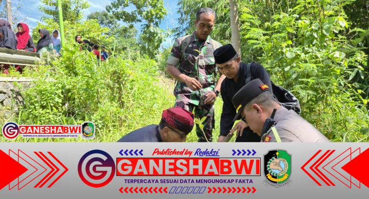 Polri dan Dinas Terkait Tanam 600 Bibit So’on dan Bendo untuk Kelestarian Lingkungan dan Peningkatan Ekonomi