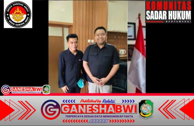 Sugiarto Koordinasi dengan Kasat Reskrim tentang Laporan Dugaan Pencemaran Nama Baik