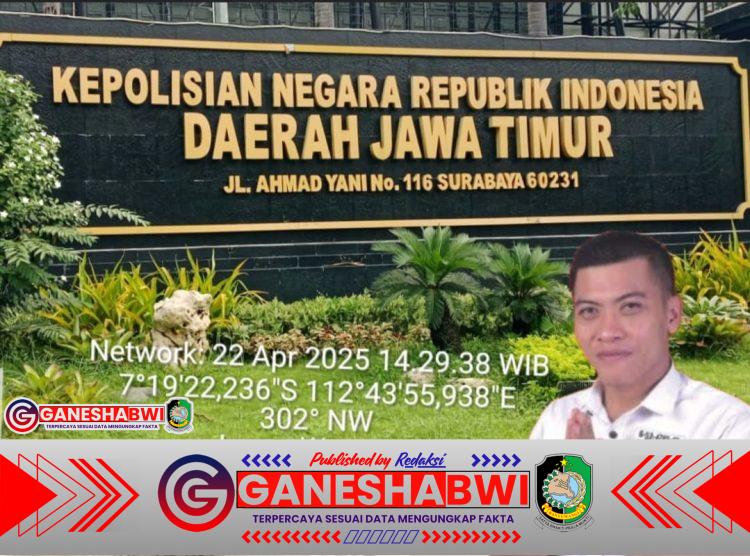 Sugiarto: Polda Jatim Merespons Cepat Pelaporan Penyalahgunaan Wewenang di RTH Maron Genteng Sugiarto: Polda Jatim Merespons Cepat Pelaporan Penyalahgunaan Wewenang di RTH Maron Genteng