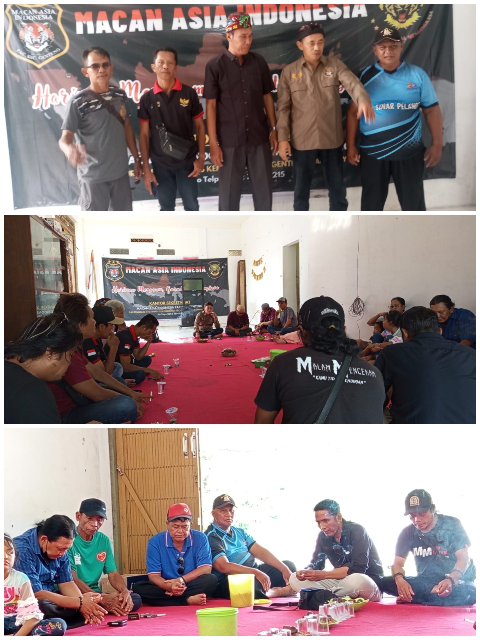 Halal Bihalal Ormas Macan Asia Genteng Banyuwangi, Pererat Silaturahmi dan Perkuat Kekompakan