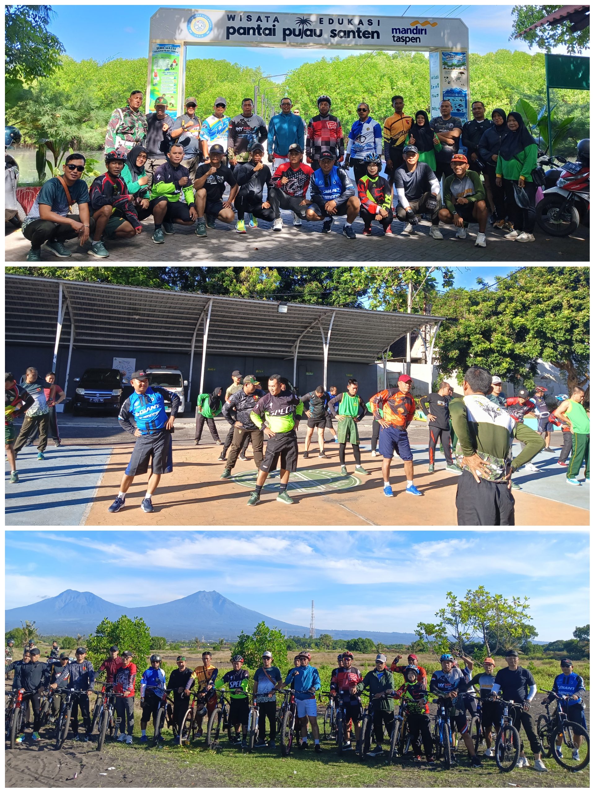 Kodim 0825 Banyuwangi Gelar Fun Bike Ceria, Jaga Kebugaran dan Imunitas Personel
