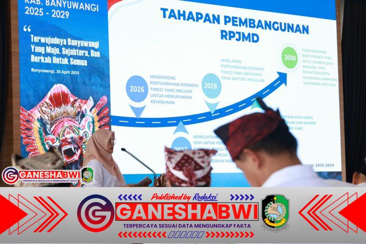 Musrenbang RPJMD 2025-2029, Bupati Ipuk Targetkan Kemiskinan Banyuwangi Turun ke 4,39 Persen