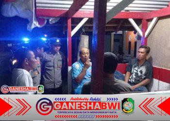 Cegah Kriminalitas, Polsek Songgon Giatkan Patroli Blue Light di Malam Hari