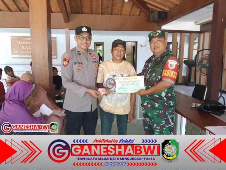 Sinergi Babinsa Koramil Rogojampi dan Aparatur Desa Kaligung Amankan Penyaluran BLT-DD Tahap Awal 2025