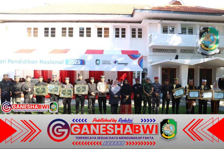 Dandim 0825/Banyuwangi Hadiri Upacara Hari Pendidikan Nasional, Tekankan Pentingnya Pendidikan Berkualitas