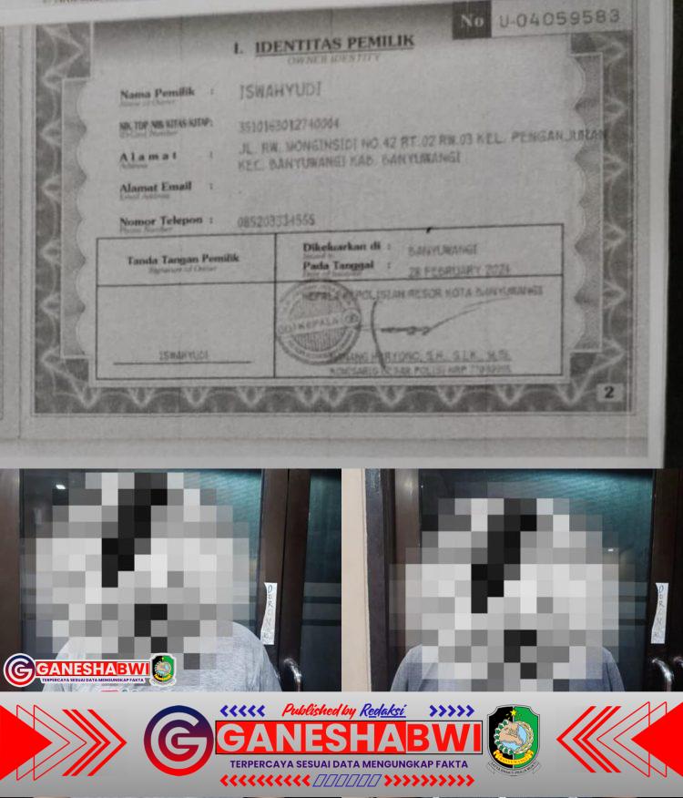 Satreskrim Polresta Banyuwangi Tangkap Dua Debt Collector Diduga Rampas Motor Warga