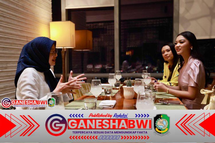 Bertemu Bupati Ipuk, Puteri Indonesia 2025 Sampaikan Terima Kasih atas Dukungan Warga Banyuwangi