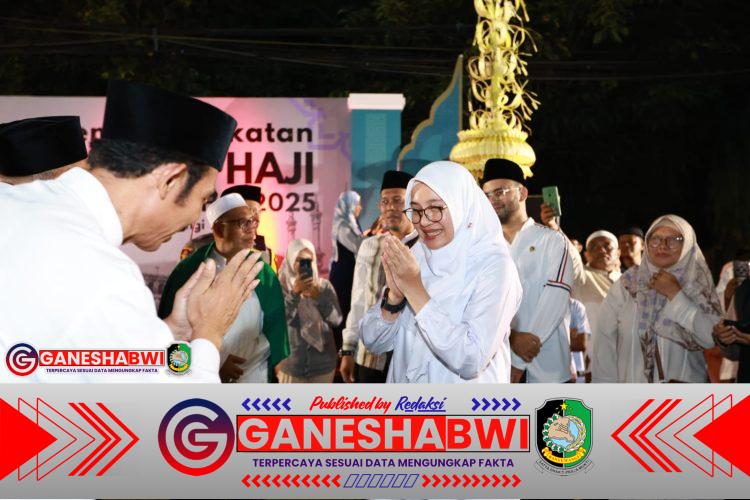 Lepas 752 Calon Jemaah Haji, Bupati Ipuk: Sempatkan Doa untuk Kesejahteraan Banyuwangi Lepas 752 Calon Jemaah Haji, Bupati Ipuk: Sempatkan Doa untuk Kesejahteraan Banyuwangi