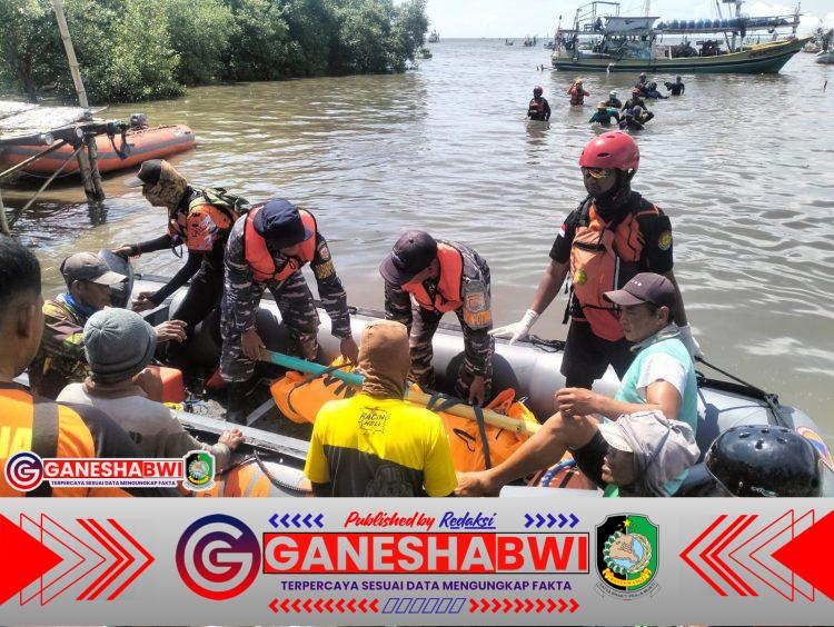 Prajurit Lanal Banyuwangi dan Tim SAR Gabungan Temukan Nelayan Hilang di Perairan Probolinggo