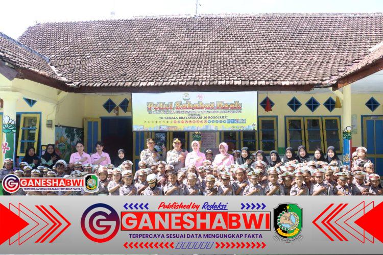 Kapolresta Banyuwangi Gelar Polisi Sahabat Anak di TK Kemala Bhayangkari Kapolresta Banyuwangi Gelar Polisi Sahabat Anak di TK Kemala Bhayangkari