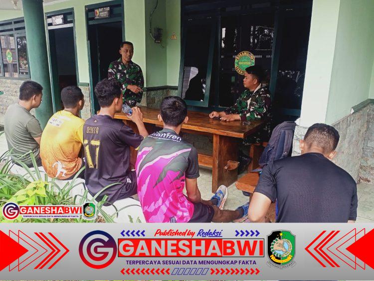 Koramil Tegaldlimo Gelar Pembinaan Fisik dan Mental bagi Calon Prajurit TNI AD