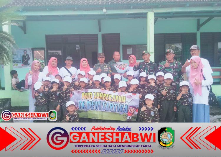 Koramil Songgon Terima Kunjungan TK Dewi Sartika, Tanamkan Nasionalisme Sejak Usia Dini Koramil Songgon Terima Kunjungan TK Dewi Sartika, Tanamkan Nasionalisme Sejak Usia Dini