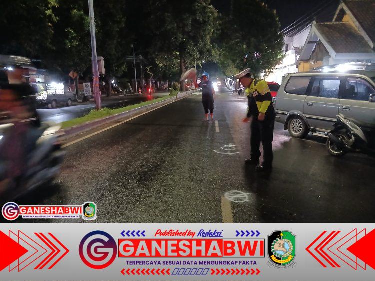 Pesepeda Tewas di Tempat, Tabrakan Maut Terjadi di Jalan Basuki Rahmat Banyuwangi