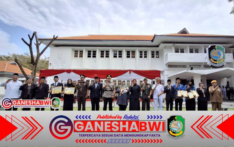 Dandim 0825 Ikuti Upacara Harkitnas ke-117 di Pemkab Banyuwangi Dandim 0825 Ikuti Upacara Harkitnas ke-117 di Pemkab Banyuwangi