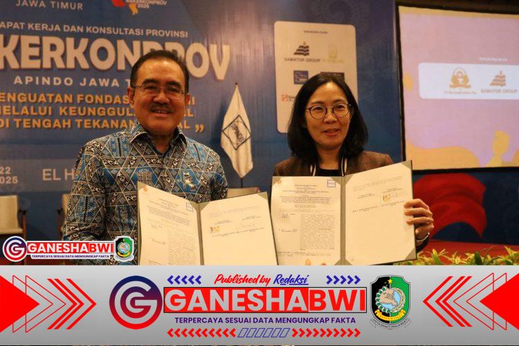 Dandim 0825 Banyuwangi Hadiri RAKERKOPROV APINDO Jatim Dukung Penguatan Ekonomi Lokal di Tengah Tekanan Global