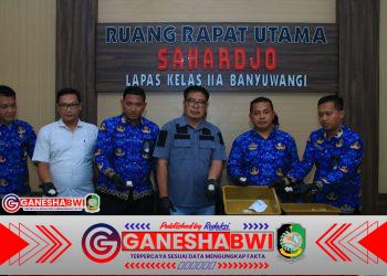 Petugas Lapas Banyuwangi Gagalkan Penyelundupan 12 Paket Diduga Sabu dalam Lontong