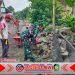 Babinsa Desa Kebaman Kerja Bakti Bersama Warga Antisipasi Musim Penghujan