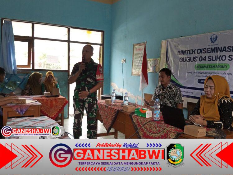 Babinsa Desa Sukonatar Hadiri Bimtek Desiminasi 7 Kebiasaan Anak Indonesia Hebat