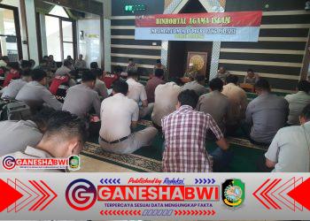 Polresta Banyuwangi Rutin Gelar Binrohtal, Bangun Karakter Personel yang Humanis dan Unggul