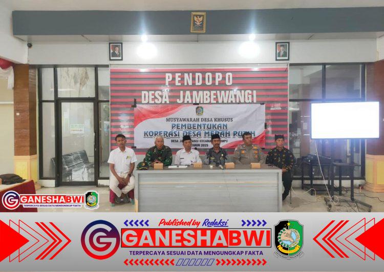 Danramil Sempu Hadiri Musyawarah Desa Khusus: Dorong Pembentukan Koperasi Merah Putih yang Produktif, Adaptif, dan Inovatif Danramil Sempu Hadiri Musyawarah Desa Khusus: Dorong Pembentukan Koperasi Merah Putih yang Produktif, Adaptif, dan Inovatif