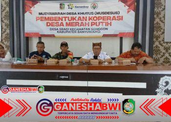 Babinsa Aktif Dukung Pembentukan Koperasi Merah Putih Desa Sragi Untuk Peningkatan Ekonomi Rakyat