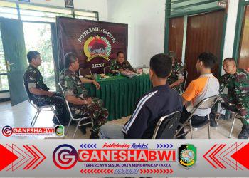 Sosialisasi Calon Tamtama TNI AD Gelombang II 2025 di Posramil Licin