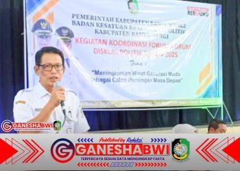 Bakesbangpol Banyuwangi Gaungkan Literasi Politik, Cetak Pemimpin Muda Visioner