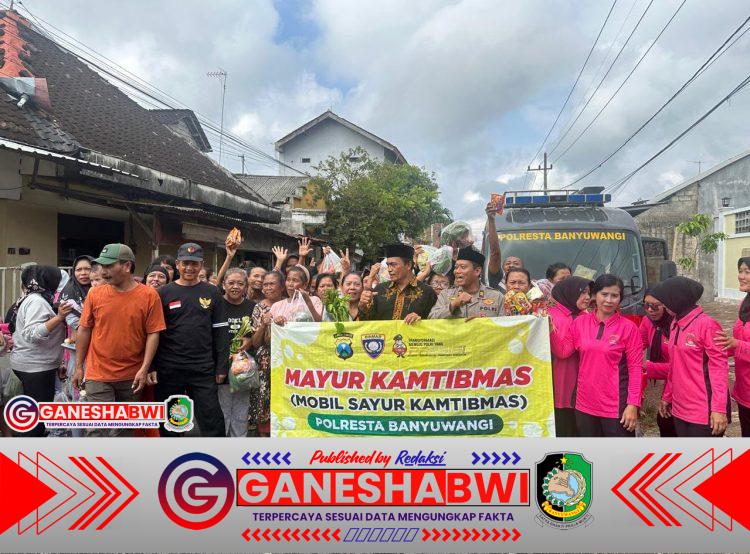 Polresta Banyuwangi Perkuat Sinergi Lewat Program Mayur Kamtibmas, Hadirkan Polisi Humanis di Tengah Warga Polresta Banyuwangi Perkuat Sinergi Lewat Program Mayur Kamtibmas, Hadirkan Polisi Humanis di Tengah Warga
