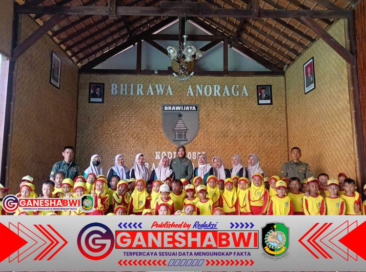 Kodim 0825 Banyuwangi Tanamkan Nasionalisme Anak Usia Dini Lewat Outbond Mancakrida