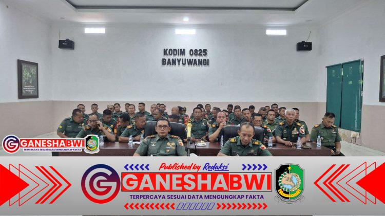 Dandim 0825 Banyuwangi dan Babinsa Ikuti Vicon Bimtek Strategi Digitalisasi Swasembada Pangan 2025 Dandim 0825 Banyuwangi dan Babinsa Ikuti Vicon Bimtek Strategi Digitalisasi Swasembada Pangan 2025