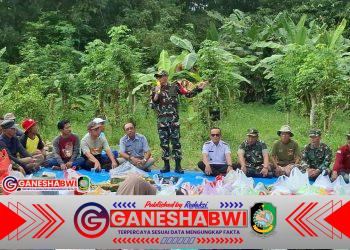 Kodim 0825 Banyuwangi Gelar Tasyakuran dan Karya Bakti Jelang TMMD ke-125 di Siliragung