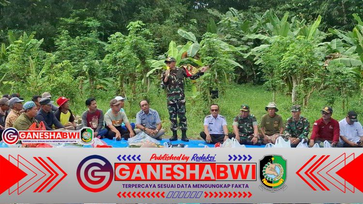 Kodim 0825 Banyuwangi Gelar Tasyakuran dan Karya Bakti Jelang TMMD ke-125 di Siliragung