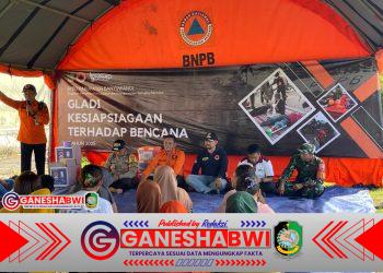 Babinsa Muncar Ikut Simulasi Evakuasi Megathrust, Dorong Sinergi Adaptif dan Tangguh Bencana