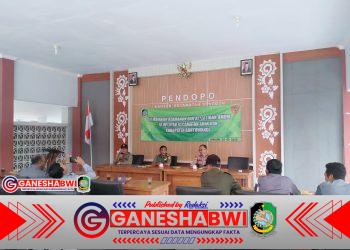 Danramil Songgon Pimpin Pembinaan Satgas Linmas, Perkuat Wawasan Kebangsaan dan Ketahanan Desa