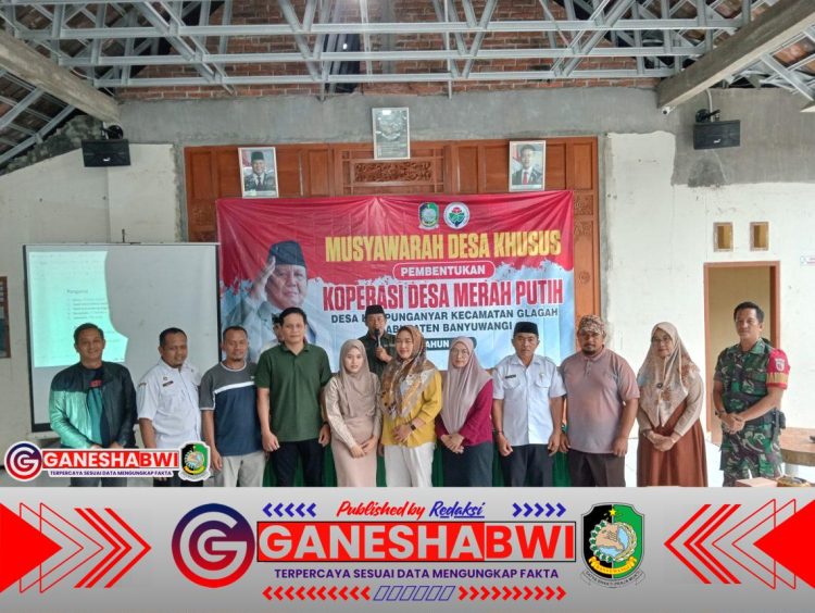 Kampunganyar Resmi Bentuk Koperasi Desa Merah Putih, Dorong Kemandirian Ekonomi Warga