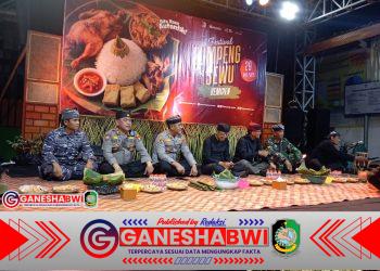Festival Tumpeng Sewu Meriahkan Desa Kemiren, Glagah Banyuwangi