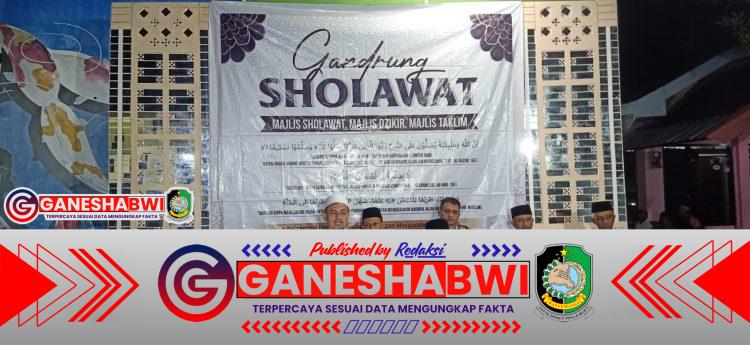 Babinsa Genteng Kulon Hadiri Majlis Gandrung Shalawat, Pererat Sinergi Lewat Pendekatan Humanis dan Agamis