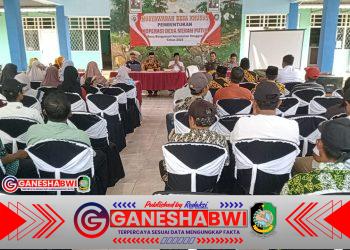 Babinsa Songgon Dampingi Pembentukan Koperasi Merah Putih di Bangunsari